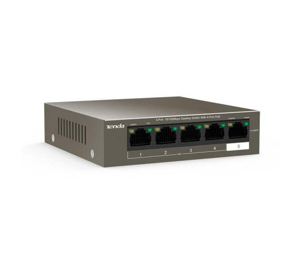 Tenda TEF1105P-4-63W 5-portowy RJ45 Base-TX 10/100 Mb/s - 1391961 - zdjęcie 2